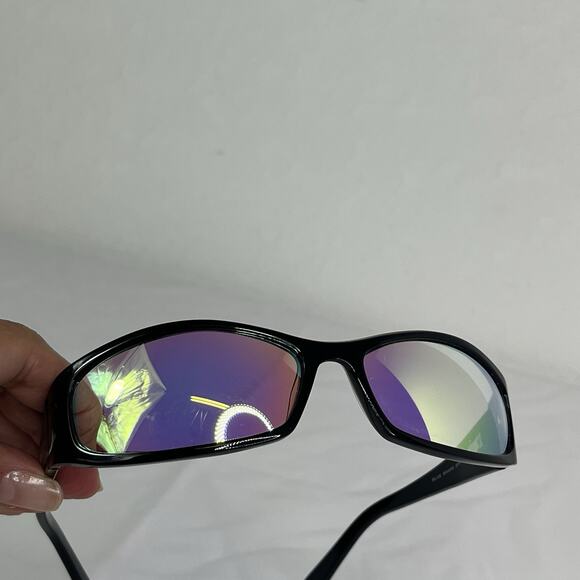 Blue Shark Optics Sunglasses Italian design mirror lenses, poker, gaming Small - Picture 3 of 10